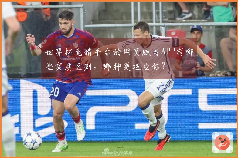 世界杯竞猜平台的网页版与APP有哪些实质区别,哪种更适合你?