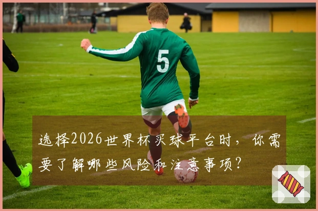 选择2026世界杯买球平台时，你需要了解哪些风险和注意事项？