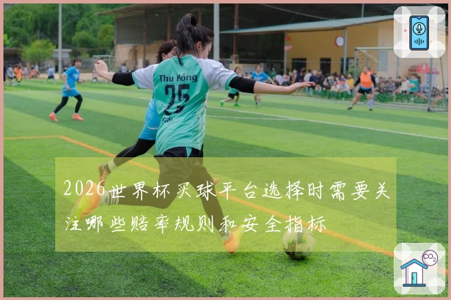 2026世界杯买球平台选择时需要关注哪些赔率规则和安全指标